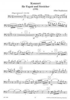 Fagottkonzert von Allan Stephenson im Alle Noten Shop kaufen