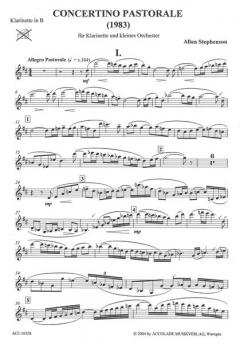 Concertino pastorale von Allan Stephenson 