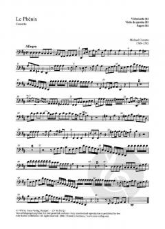 Le Phénix von Michel Corrette 