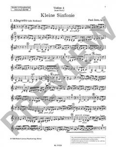 Kleine Sinfonie op. 87 von Paul Juon (Download) 