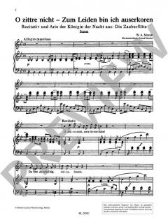 O zittre nicht - Zum Leiden bin ich auserkoren von Wolfgang Amadeus Mozart (Download) 