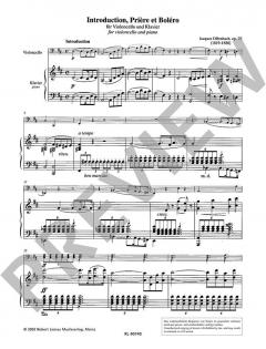 Introduction, Prière et Boléro op. 22 von Jacques Offenbach (Download) 