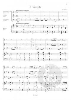 Trio Miniaturen für Violine (Klarinette), Violoncello (Viola) und Klavier von Paul Juon (Download) 
