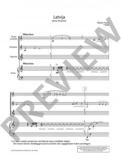 Latvija von Peteris Vasks (Download) 