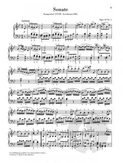 5 leichte Klaviersonaten von Ludwig van Beethoven im Alle Noten Shop kaufen