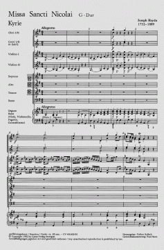 Missa Sancti Nicolai HOB22/6 (Joseph Haydn) 