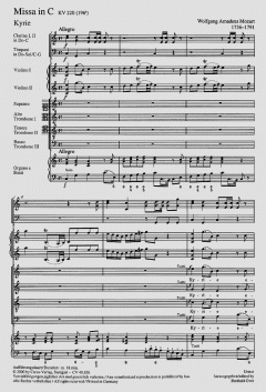 Missa in C-Dur KV220 (W.A. Mozart) 