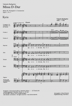 Missa in D-Dur op. 3 (Johann Valentin Rathgeber) 