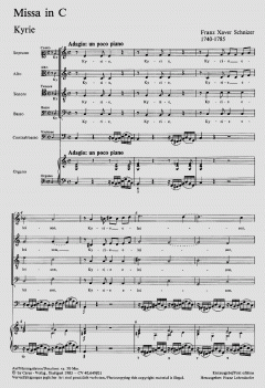 Messe in C-Dur (Franz Xaver Schnizer) 