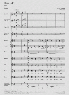 Messe in F-Dur D105 (Franz Schubert) 