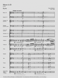 Messe in B-Dur D324 (Download) 