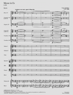 Messe in Es D 950 von Franz Schubert (Download) 