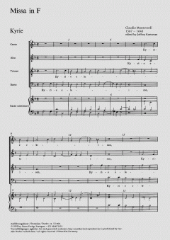 Missa in F-Dur (Claudio Monteverdi) 
