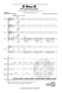 E Oru O (Rosephanye Powell) 