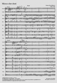 Missa a due chori (Johann Ernst Eberlin) 