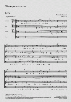 Missa brevis quatuor vocum (Domenico Scarlatti) 