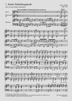 Sieben Lieder und Gesänge (Gustav Mahler) 