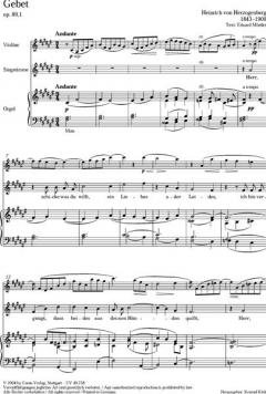 Vier geistliche Gesänge op. 89 (Heinrich v. Herzogenberg) 