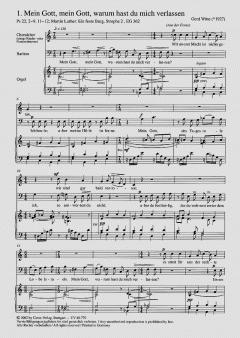 Witte: Sechs Psalmen von Gerd Witte 