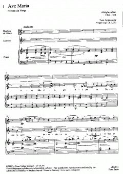 Huit motets à la Vierge pour le mais de mai von Adolphe Charles Adam 