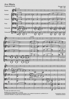 Ave Maria von Giuseppe Verdi 
