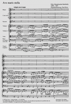 Ave maris stella (Felix Mendelssohn Bartholdy) 
