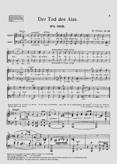 Der Tod des Aias op. 59 (Friedrich Silcher) 