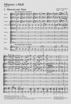 Miserere in c-Moll (Johann Adolf Hasse) 
