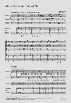 Allein Gott in der Höhe; Kyrie summum (Thomas Selle) 
