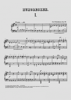 Humoresken op. 28 von Joseph Gabriel Rheinberger für Klavier im Alle Noten Shop kaufen (Partitur)