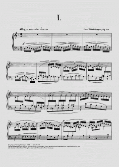 Sechs Tonstücke in fugierter Form op. 39 von Joseph Gabriel Rheinberger 
