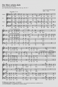 Der Herr erhöre dich (Joseph Gabriel Rheinberger) 