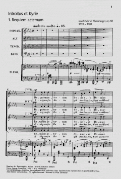 Requiem in b-Moll (Joseph Gabriel Rheinberger) 