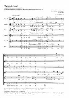 Mane nobiscum (Joseph Gabriel Rheinberger) 