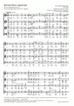 Salve Regina (Gruß, Himmelskönigin) (Joseph Gabriel Rheinberger) 