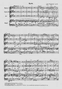 Missa in A op. 126 von Josef Gabriel Rheinberger (Download) 