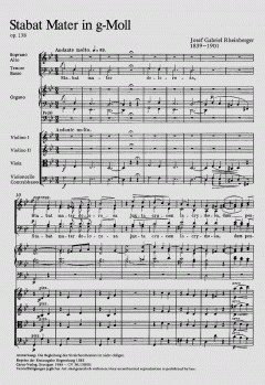 Stabat Mater in g-Moll (Joseph Gabriel Rheinberger) 