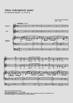 Alma redemptoris mater (Joseph Gabriel Rheinberger) 