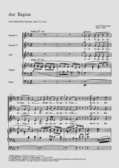 Ave Regina (Joseph Gabriel Rheinberger) 