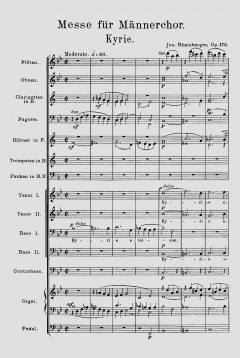 Missa in B op. 172 von Josef Gabriel Rheinberger (Download) 