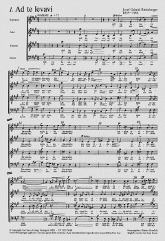 Qui sedes; Benedixisti (Joseph Gabriel Rheinberger) 
