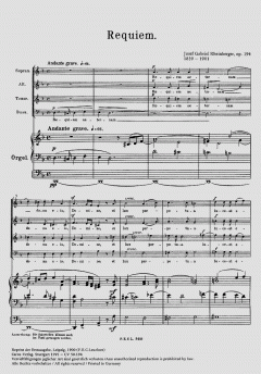 Requiem in d-Moll op. 194 (Joseph Gabriel Rheinberger) 