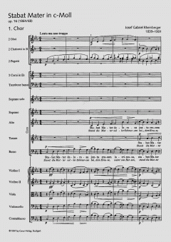 Werke für Singstimmen und Instrumente (Gesamtausgabe, Bd. 8) (Joseph Gabriel Rheinberger) 