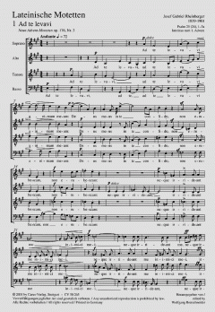 Geistliche Chormusik für gemischten Chor (Joseph Gabriel Rheinberger) 