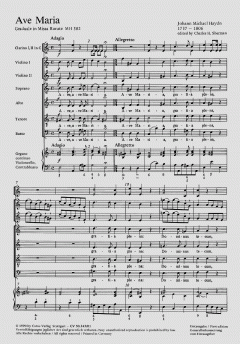 Ave Maria MH382 (Johann Michael Haydn) 