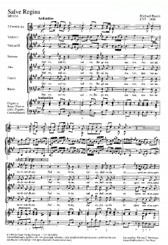 Salve Regina in A-Dur MH634 (Johann Michael Haydn) 