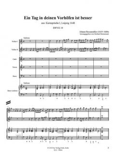 Ein Tag in deinen Vorhöfen ist besser von Johann Rosenmüller 