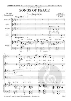 Songs of Peace von Will Todd 