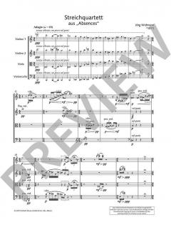 Streichquartett von Jörg Widmann im Alle Noten Shop kaufen
