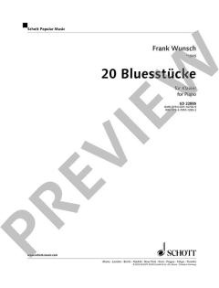 20 Bluesstücke für Klavier von Frank Wunsch im Alle Noten Shop kaufen